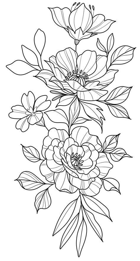 Pin By Adriano Koezuka On Tatuagem Floral Tattoo Sleeve Flower Tattoo Designs Flower Drawing