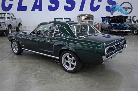 1968 Ford Mustang Green Pacific Classics