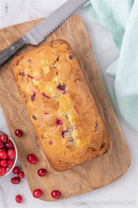 Cranberry Bread Recipe Desserts On A Dime