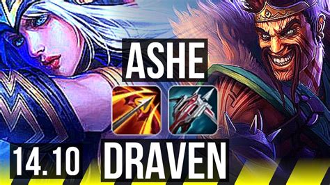 Ashe Thresh Vs Draven Morgana Adc Legendary Euw