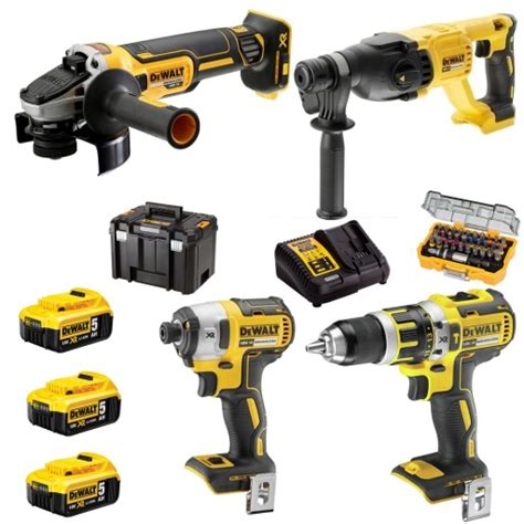 Dewalt Zestaw Bezszczotkowy Combo Szt V X Ah Dck P T Qw