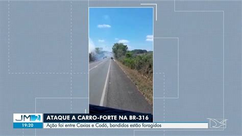 Criminosos Explodem Carro Forte Na Br No Maranh O Maranh O G