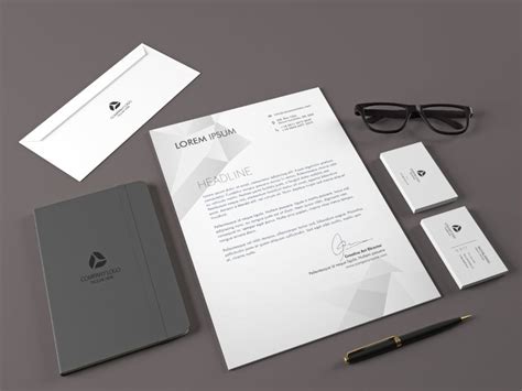 Free Free Mockup Corporate Design Yellowimages Mockups