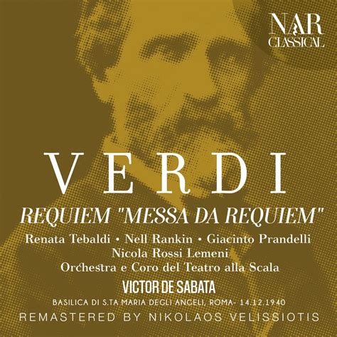 Verdi Requiem Messa Da Requiem Lbum De Victor De Sabata