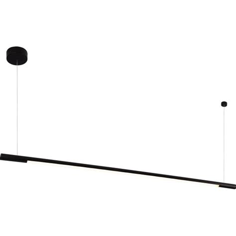 Купить MAXLIGHT P0358D LAMPA WISZĄCA ORGANIC HORIZON 150CM CZARNA