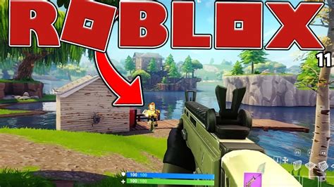 You Can Play Fortnite In Roblox Roblox Fortnite Battle Royale