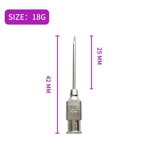 Pack G Mm Dispensing Needle With Luer Lock Veterinary