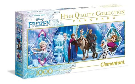 Legpuzzel Panorama Disney Frozen Stukjes Gek Op Puzzels