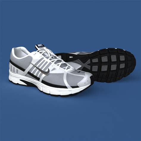 Realistic Sport Shoes 3d Model