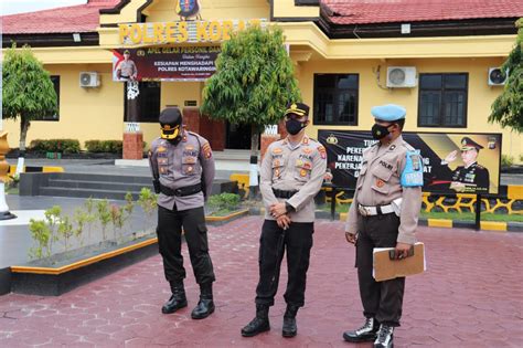 Kapolres Kobar Imbau Kasi Propam Jaga Keaktifan Anggota