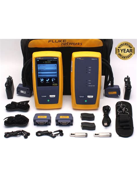 TERA DSX 8000 CableAnalyzer Fluke Networks 48 OFF