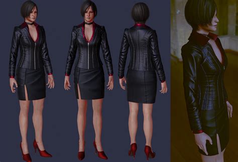 Resident Evil Damnation Ada S Costume WIP