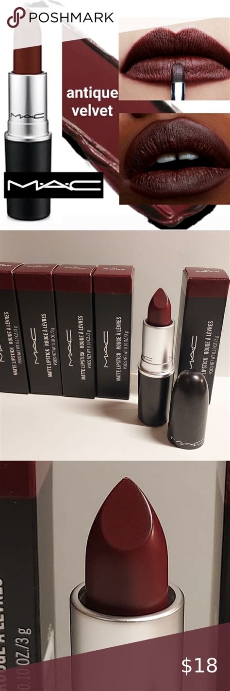 MAC Matte Lipstick 622 ANTIQUE VELVET In 2022 Mac Matte Lipstick