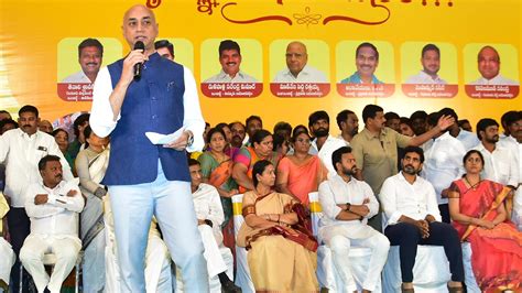 TDP MP Galla Jayadev Announces Break From Full Time Politics The Hindu