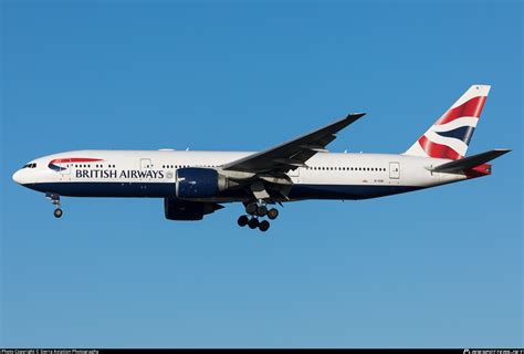 G VIIS British Airways Boeing 777 236ER Photo By Sierra Aviation