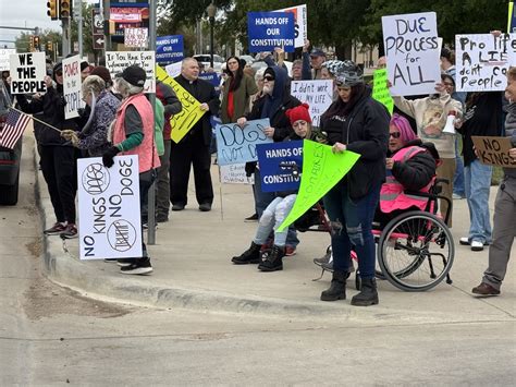 KAMR - Amarillo residents take part in "No Kings Day" protest https