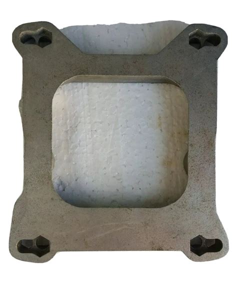 Mr Gasket Barrel Carburetor Adaptor Bbl Spread Bore Square