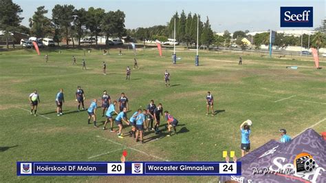 Worcester Gimnasium 1st Xv Vs Df Malan 1st Xv Youtube