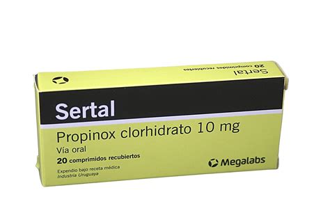 Sertal 10 Mg 20 Comprim Uroccidente