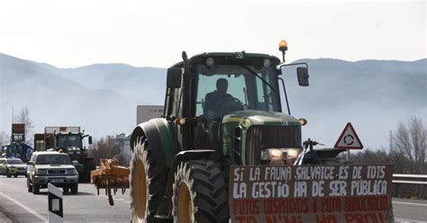 Marxa lenta de tractors entre Berga i Guardiola de Berguedà demà