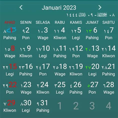 Link Download Kalender Islam 1444 Hijriah Kapan Jadwal Puasa Ramadhan 2023 Demak Bicara