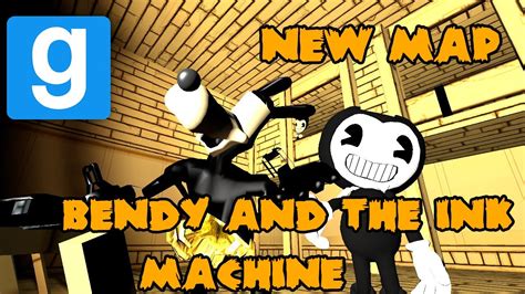 Gmod Bendy And The Ink Machine Gmod Map And Boris Npcs Youtube