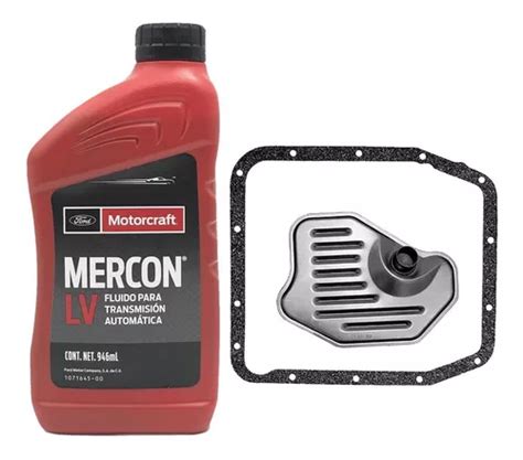 Kit Cambio Aceite Transmisión Mercon Lv Motorcraft F150 2003 Envío gratis