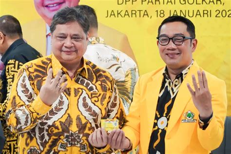 Ridwan Kamil Mampu Perkuat Golkar Di Segmen Pemilih Muda Dan Perempuan