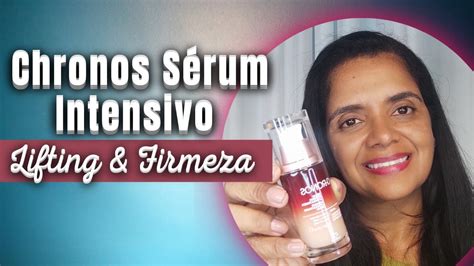 Novo Chronos Sérum Intensivo Lifting Firmeza YouTube