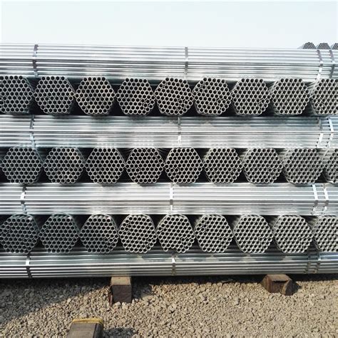 Bs Mm Hot Dipped Galvanized Steel Pipe Meter For Scaffolding