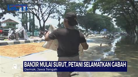 Petani Di Demak Selamatkan Gabah SIP 17 02 YouTube