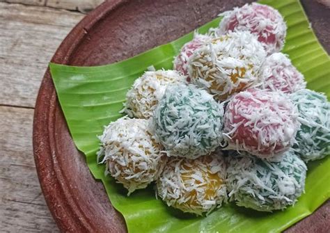 Resep Klepon Pelangi Oleh Bunna Cookpad