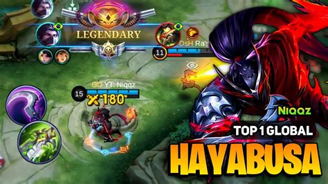 Hayabusa Best Build 2024 Hayabusa Top 1 Global Gameplay Mobile