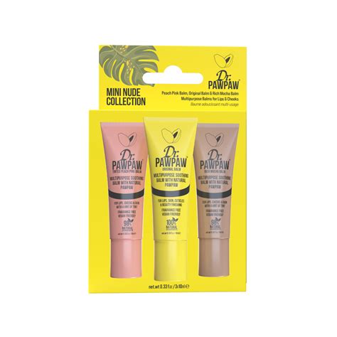 Dr PAWPAW Mini Nude Gift Set 10ml X 3