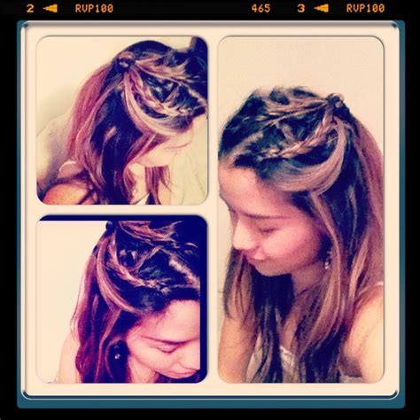 Braiding My Hair Braids Hair Make Up