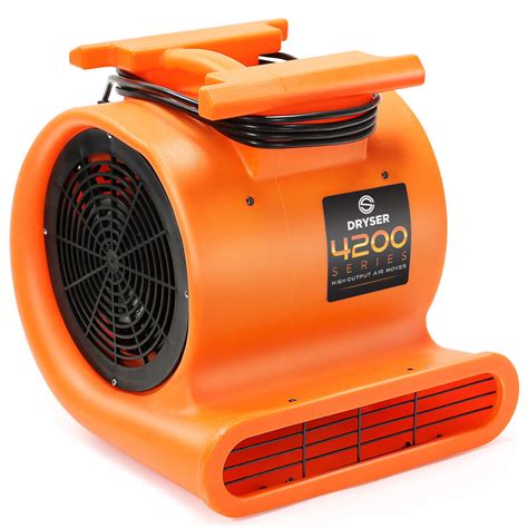 Dryser Air Mover Carpet Dryer 3 Speed 1 Hp Industrial Floor Fan