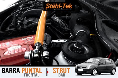 Barra Puntal Frontal Strut Bar Clio Sport Mk Barras