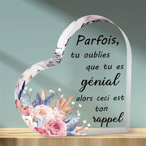 Fanaoren Cadeau Anniversaire Femme Id E Cadeau Noel Femme Plaque