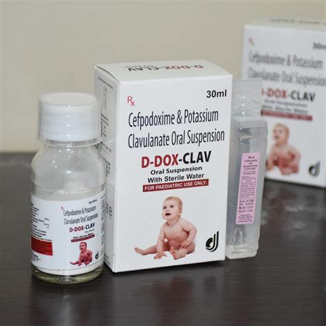 D Dox Clav Brand Cefpodoxime Proxetil And Potassium Clavulanate Oral