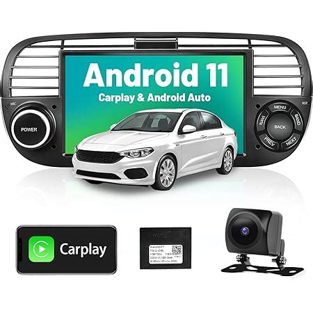 Android Autoradio Carplay Pour Fiat Hikity Cran