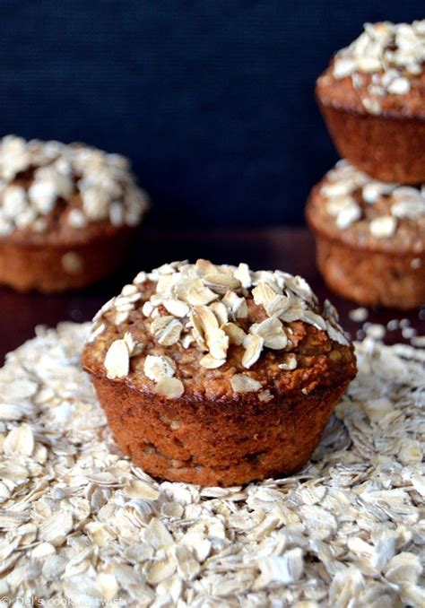 Muffins Banane Et Flocons D Avoine Receta