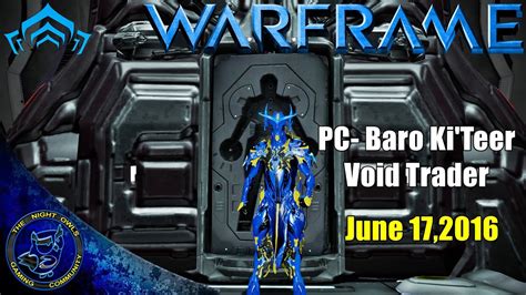 Warframe PC Baro Ki Teer Void Trader PRIMED PRESSURE POINT 4 REALZ