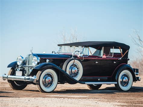 1932 Packard Deluxe Eight Sport Phaeton 903 531 Luxury Retro