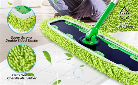 Keepow R Utilisables Xl Mop Pads Compatibles Lingettes S Ches