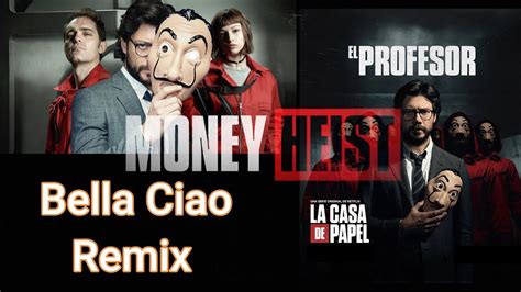 El Profesor Bella Ciao Hugel Remix Lyrics And Action Scenes Video