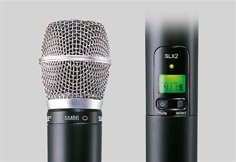 SHURE SLX2 SM86 J3 Wireless Microphone Transmitter SM86 572 596