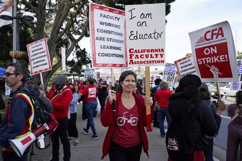 California State University Faculty Set To Strike In January Washington Examiner