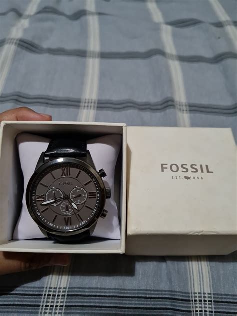 Jam Tangan Pria Fossil Fesyen Pria Jam Tangan Di Carousell