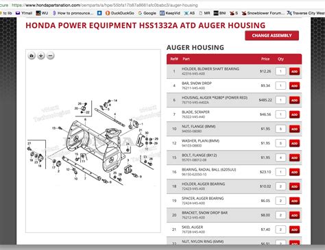 Honda Manuals | Snowblower Forum