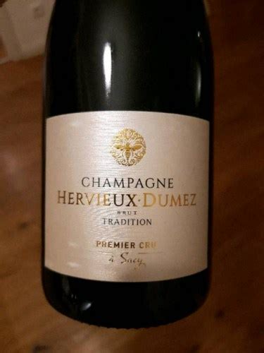 Hervieux Dumez Brut Tradition Champagne Premier Cru Vivino US